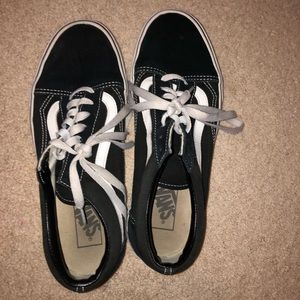 Black and White Vans